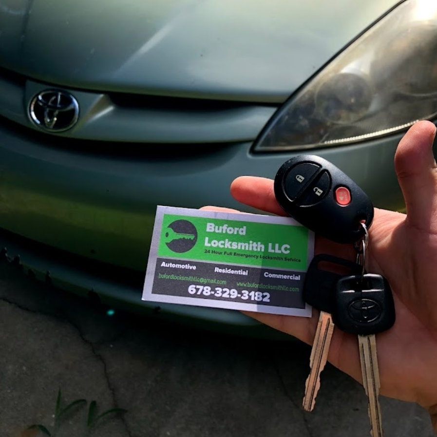 Buford Locksmith offers automotive services to help if you need a new key made or get locked out of your car in Buford, GA